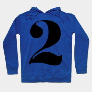 The number 2 Hoodie